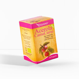 natürliche Kraft von HANDO® Acerola CamuCamu: Ihr täglicher Vitamin C-Boost für ein gestärktes Immunsystem und mehr Energie