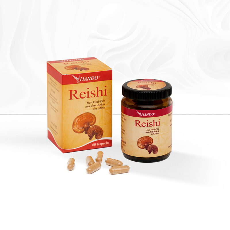 Reishi-Pilz zur Stärkung des Immunsystems und Unterstützung des Herz-Kreislauf-Systems Leber Heilung Allergien