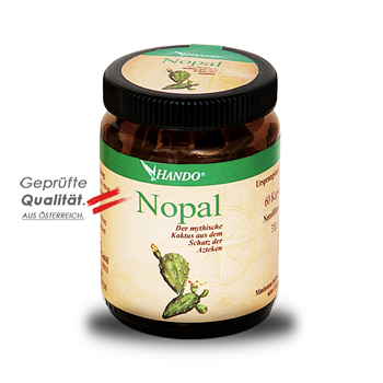 Hando Nopal 60 Kapseln online kaufen gegen Cholesterin Diabetes bestellen Qualität aus Österreich AGES geprüft